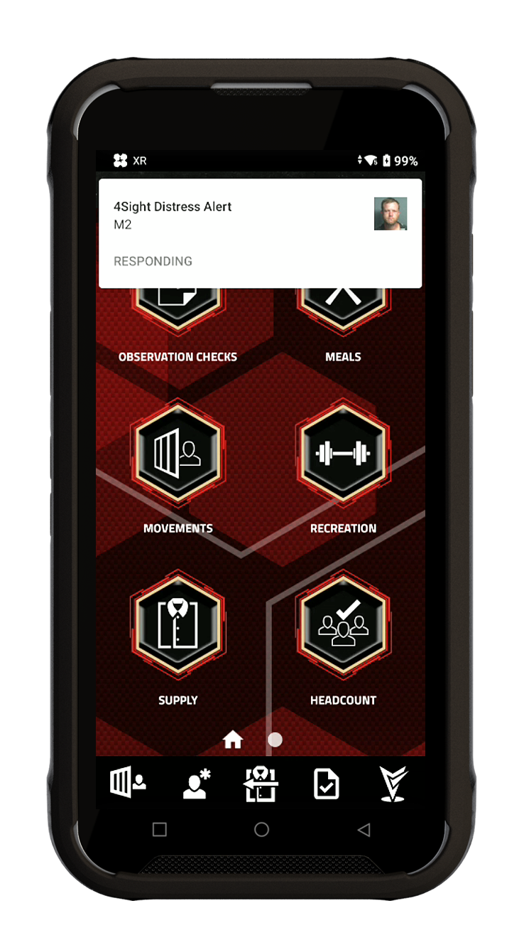4sight notification in mobile command xr