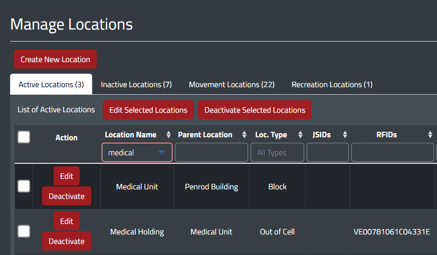 Command Cloud Location Types