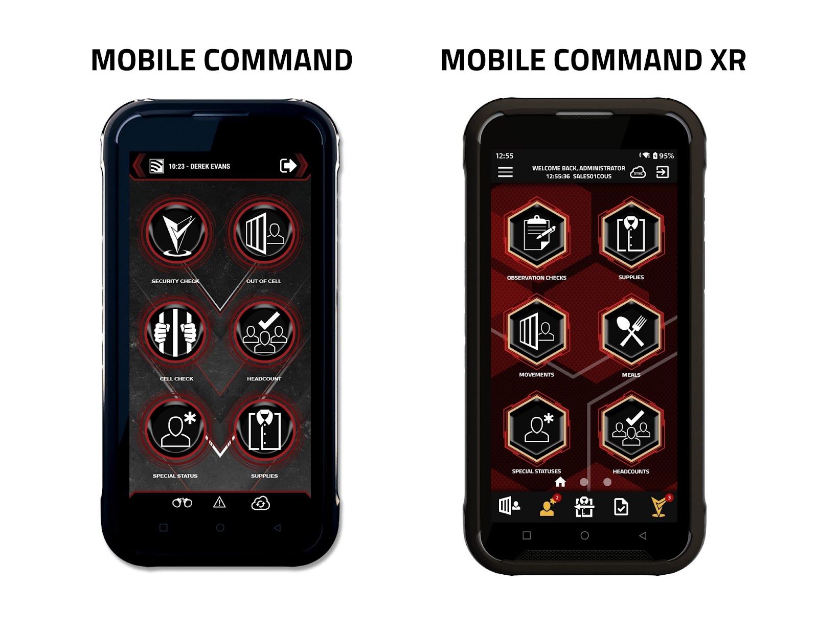 mobile command vs mobile command xr