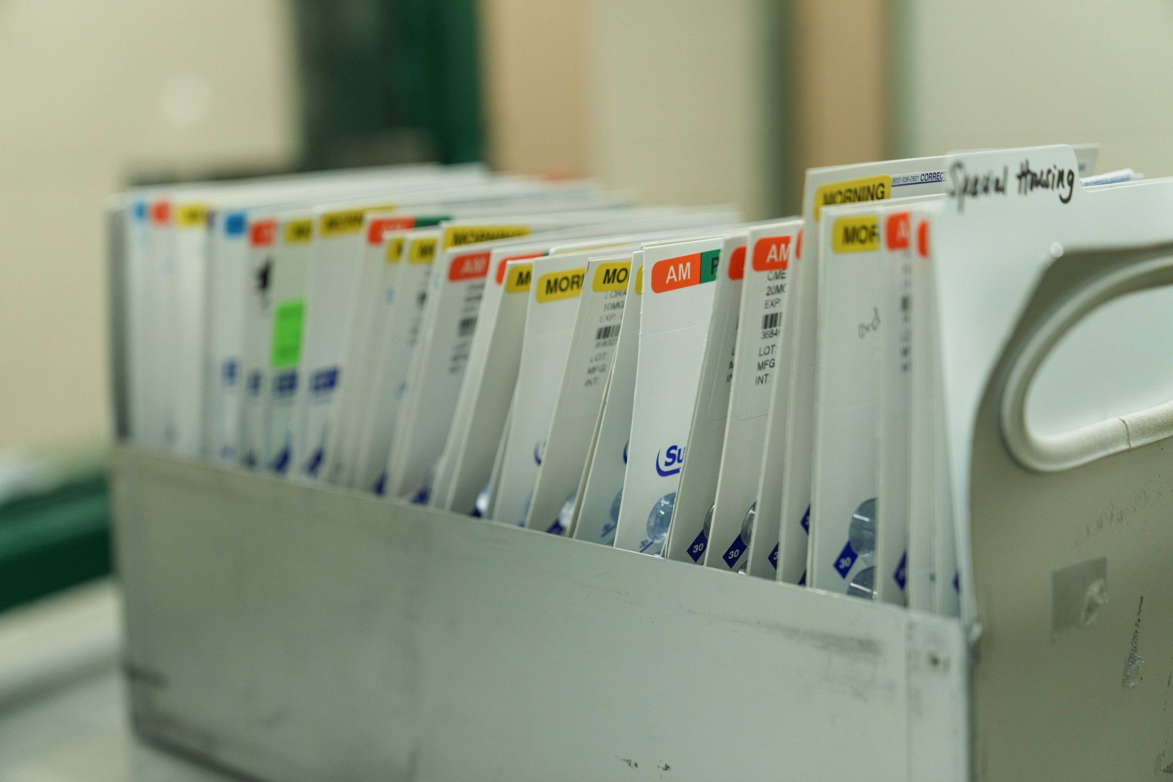 Creating a medication order in a correctional facility