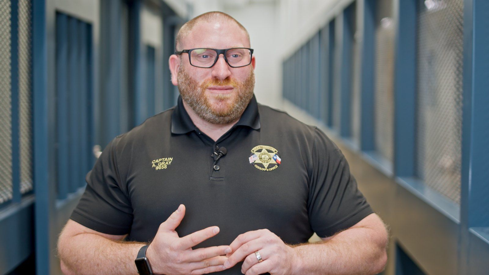 Captain Gray of the Rockwall County Sheriff's Office, Texas