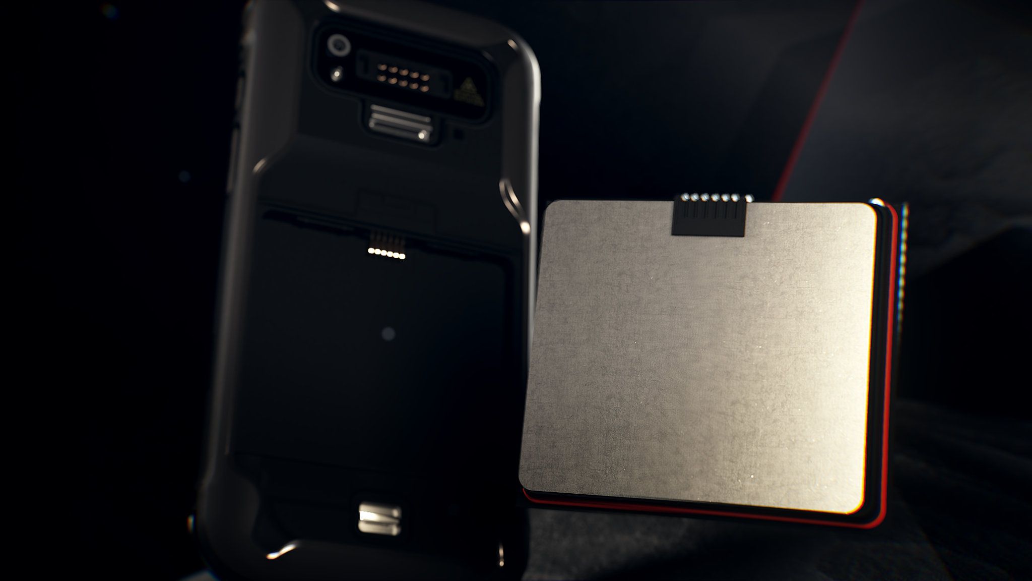 User-replaceable hard-pack battery for the SPARTAN 3